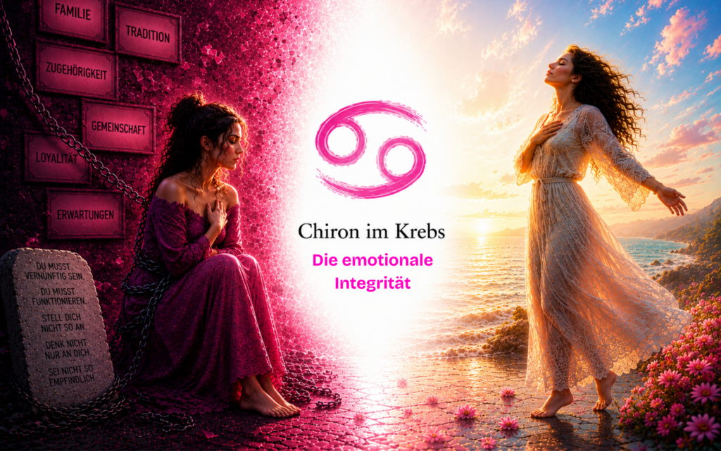 Chiron im Krebs: Das Bewusstseinsfeld emotionaler Integrität