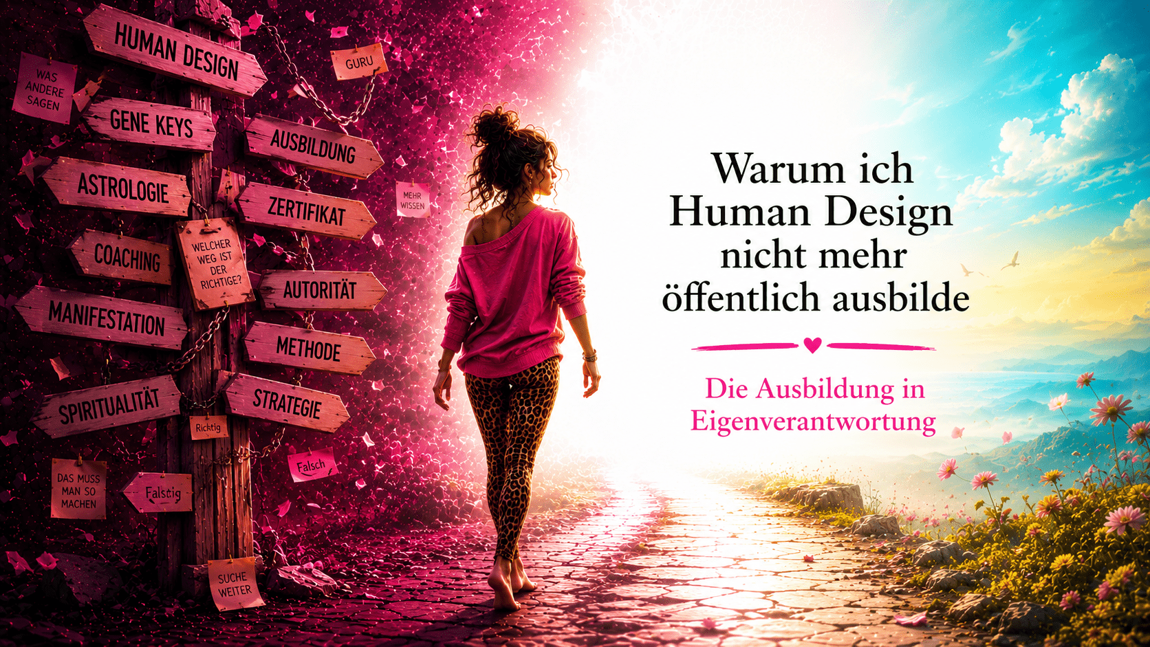 Human Design Ausbildung: Warum ich sie nicht mehr öffentlich anbiete