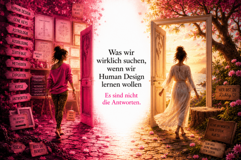 Human Design lernen: Was wir wirklich suchen, wenn wir Human Design lernen wollen